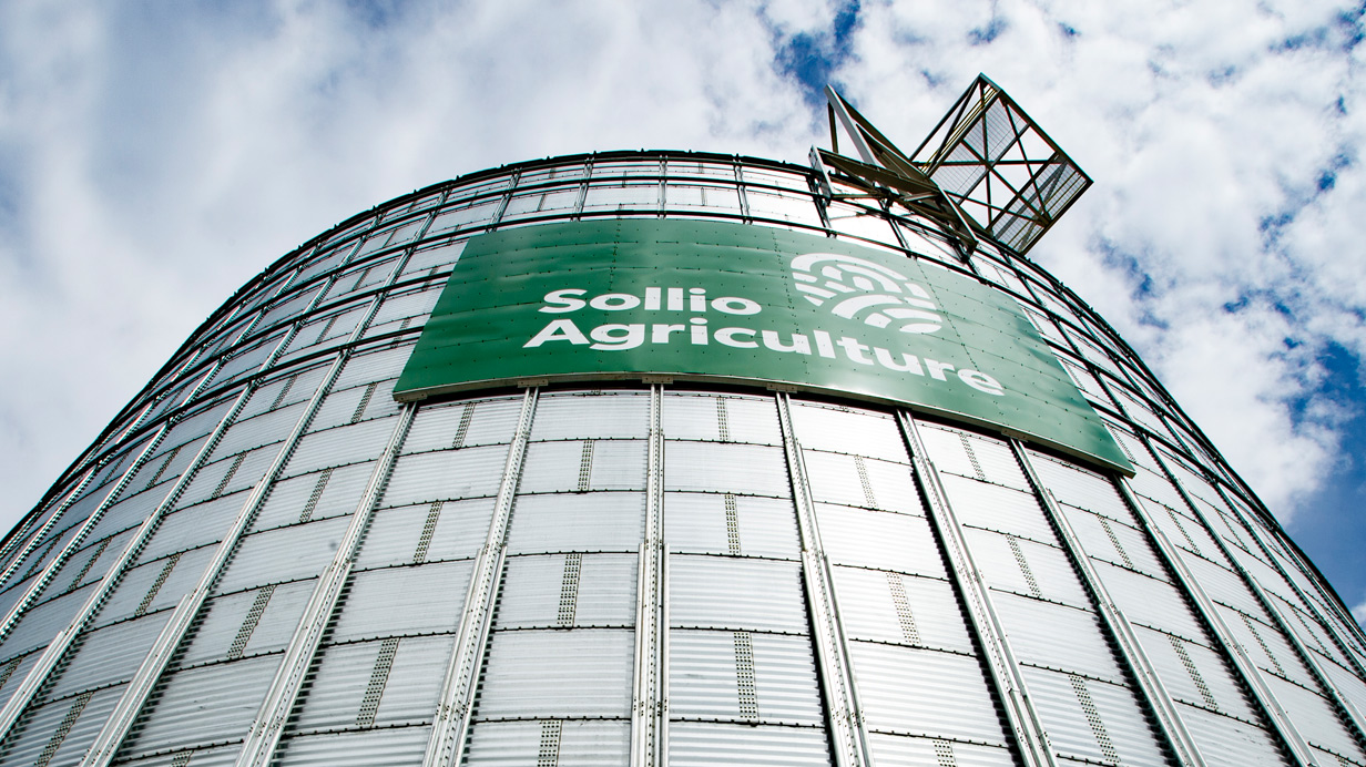 Sollio Agriculture's Grain Elevator.
