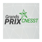 Logo Les Grands Prix santé et sécurité au travail CNESST.