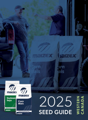 Cover page seed guide 2025 for Western Canada