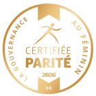 Logo Certifié Or Parité 2026
